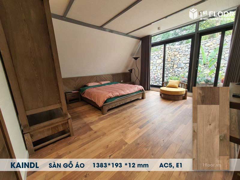 sàn gỗ Kaindl chịu nước