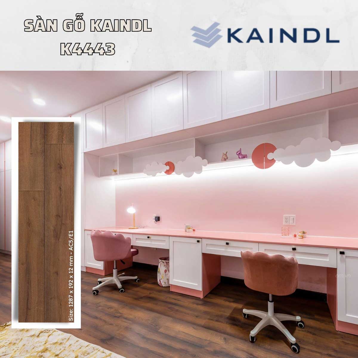 sàn gỗ kaindl thiết kế và màu sắc đa dạng