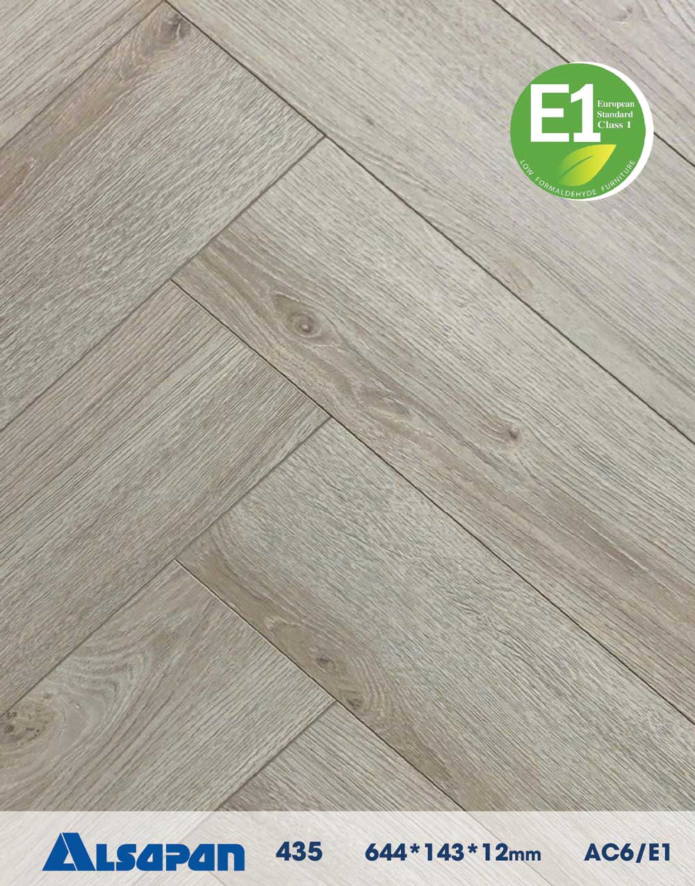 Sàn gỗ xương cá Châu Âu Alsapan 435