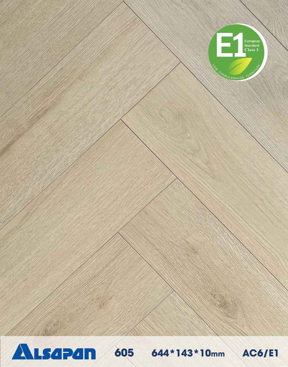 Sàn gỗ xương cá Châu Âu Alsapan 605
