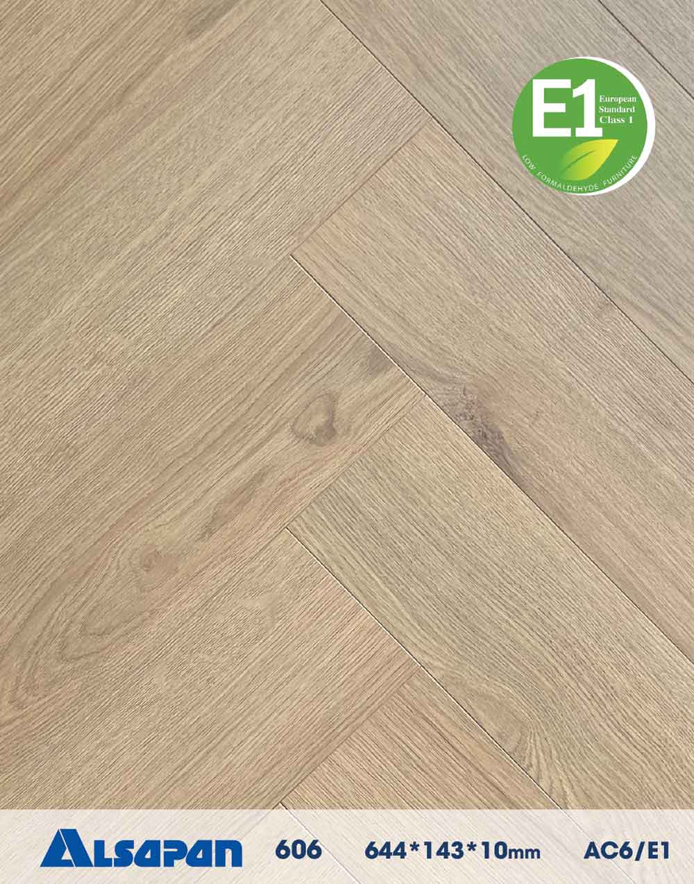 Sàn gỗ xương cá Châu Âu Alsapan 606