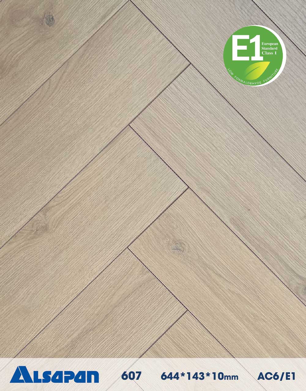 Sàn gỗ xương cá Châu Âu Alsapan 607