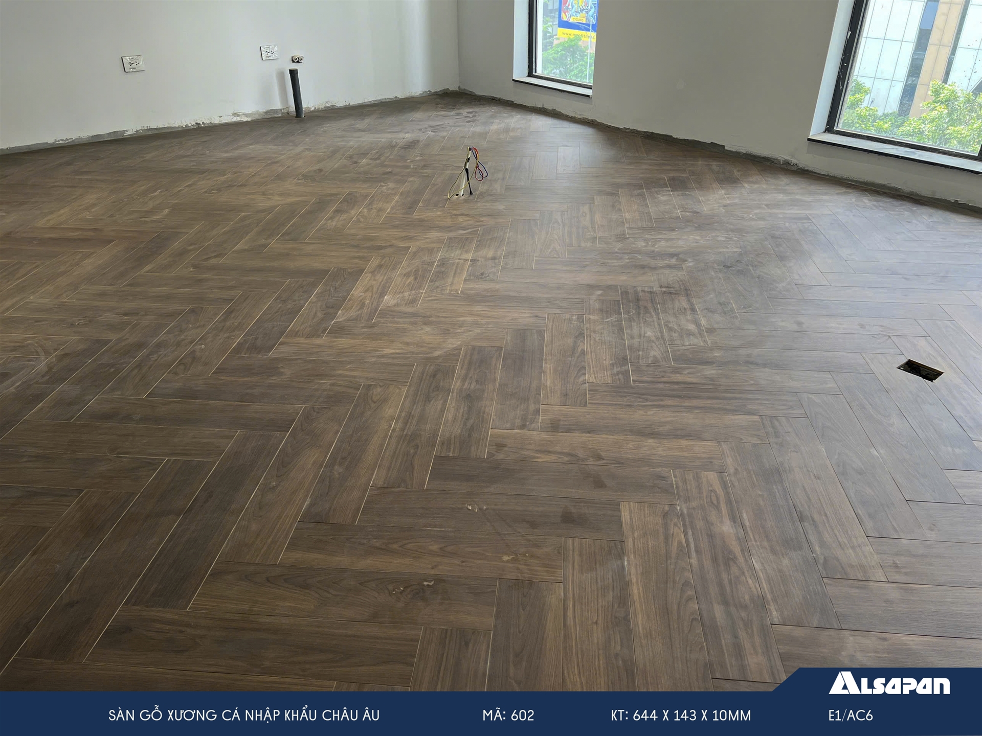 Công Trình Sàn Xương Cá Nhập Khẩu Pháp Mã 602 - Shophouse Starlake K7 - KĐT Tây Hồ Tây