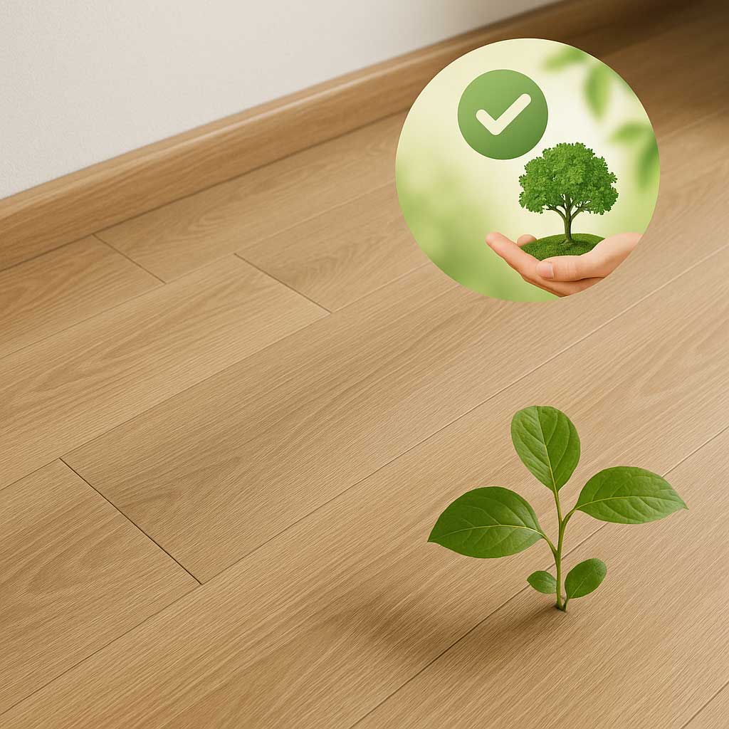 sàn gỗ châu Âu thân thiện với môi trường