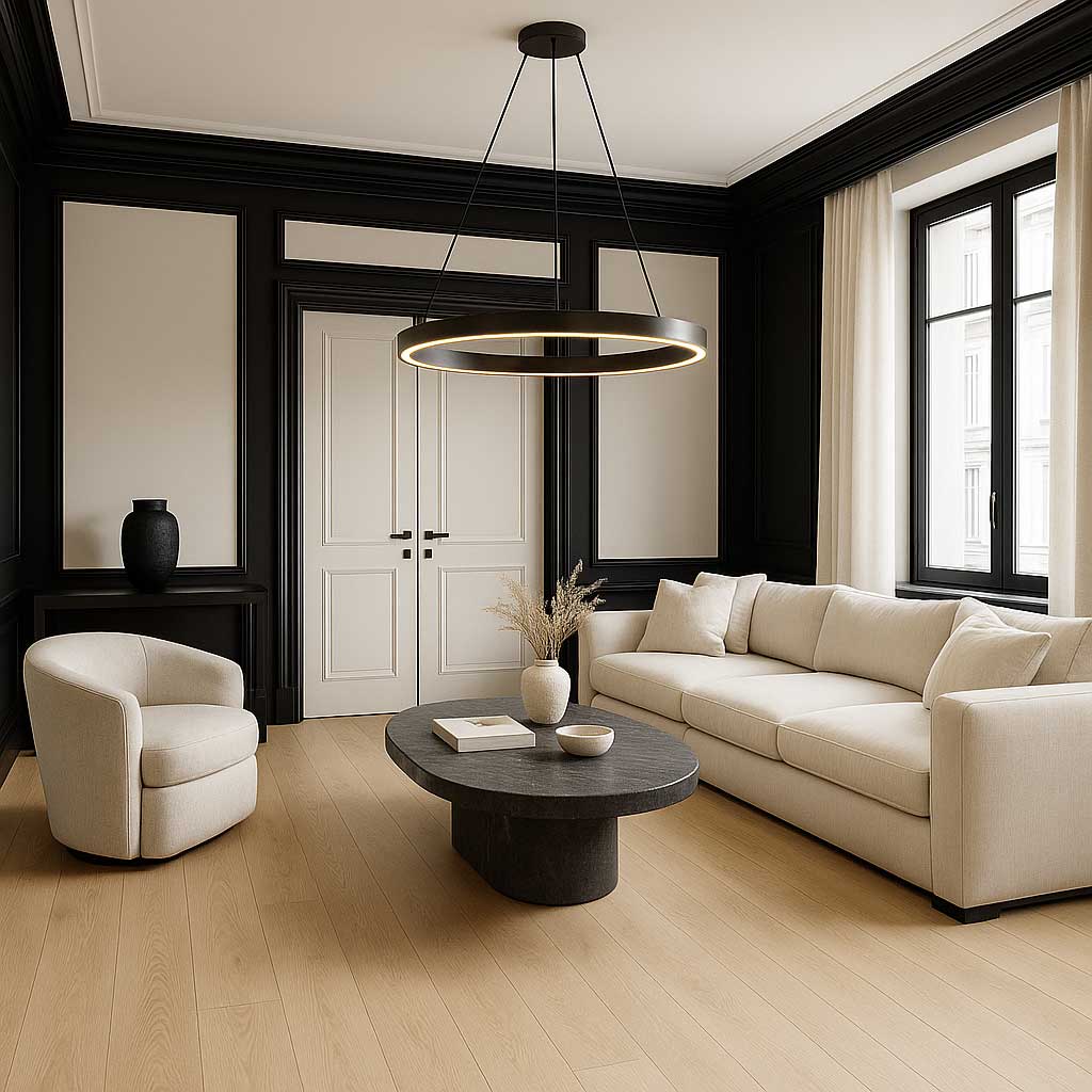 so sánh sàn gỗ cốt đen và sàn gỗ truyền thống