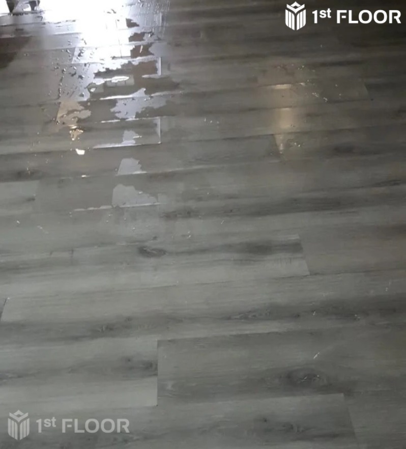 sàn gỗ bị ngấm nước